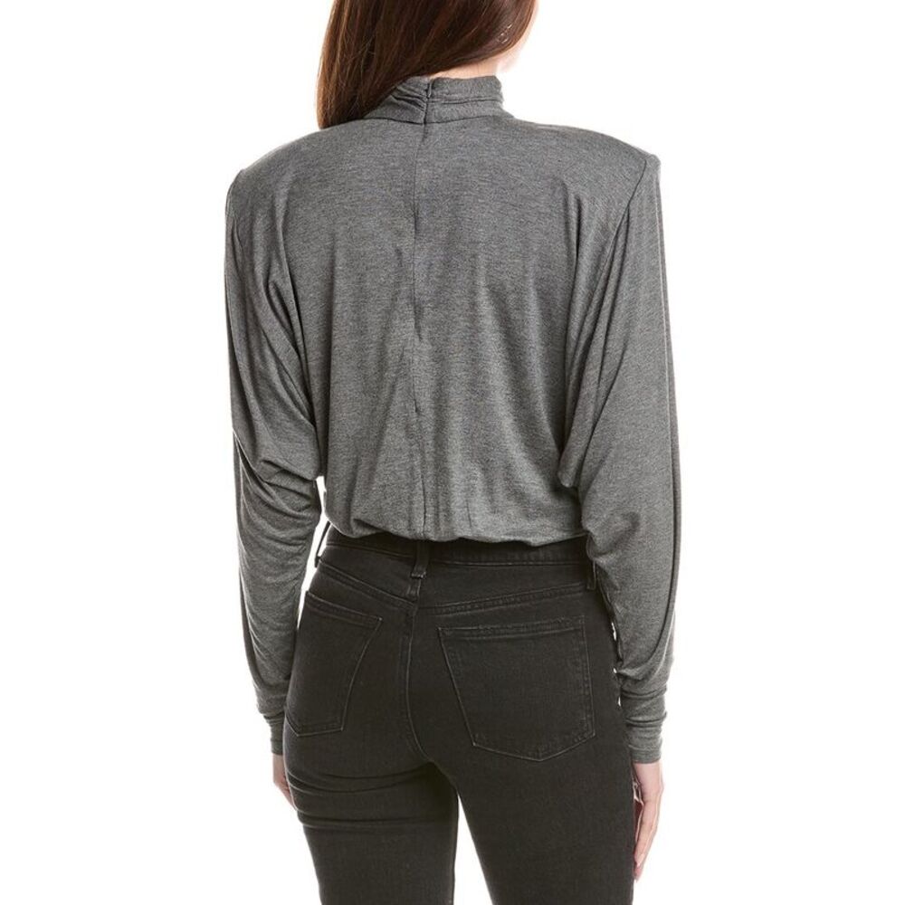 Ronny Kobo Womens  Bri Bodysuit, Gray_2
